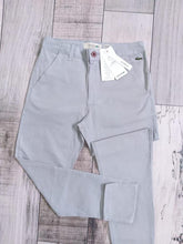 Calça Lacoste de Sarja Stretch Slim Fit - Cinza