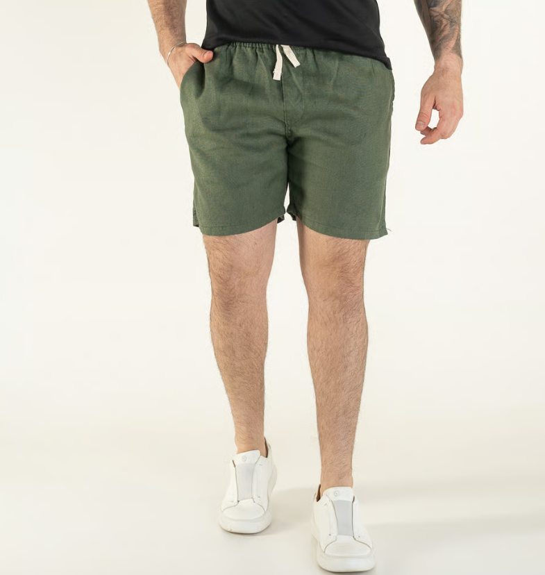 Kit 3 Shorts RL Linho