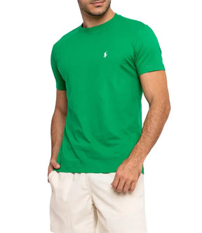 Camiseta Ralph Lauren Masculina Custom Fit - Verde Maçã